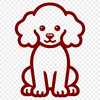 Free Puppy Vector Illustration