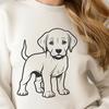 Free Standing Labrador Retriever - PDF