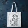 Beautiful Lion In SVG