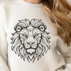 Ornate Lion - Cricut PDF Free Download