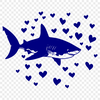 Free Shark Files For Digital Download In SVG Format