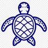 Beautiful Sea Turtle - PDF For Commercial Use