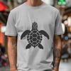 Stunning Sea Turtle Vector Image