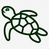 Creative Sea Turtle In PDF Format - Free Download