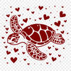 Beautiful Sea Turtle Clipart