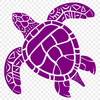 Unique Sea Turtle In SVG Format - Free Download