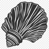 Free Unique Seashell Design SVG - Commercial Use