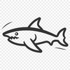 Free Shark SVG, PNG, PDF And DXF Files