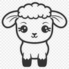 Free Unique Sheep Decal