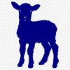 Lamb SVG, PNG, PDF And DXF Files