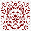 Shetland Sheepdog Drawing In SVG, PNG, PDF And DXF File Formats