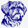 Free Shih Tzu SVG, PNG, PDF And DXF Files