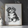 Stunning Shih Tzu In SVG - Free Digital Download