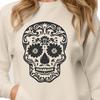 Boneyard Beauty: A Free Vector Skull Illustration A detailed illustration of a skull in a vector format, suitable for various design applications.