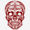 Free Skull In SVG - For Free Download, Commercial Use