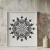 Beautiful Snowflake Template