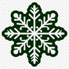 Beautiful Snowflake - Vinyl SVG