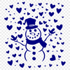 Creative Snow Vector Drawing - Free PNG