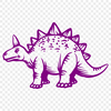 Dino Vector Drawing In SVG File Format For Free Download