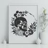 Free Skull In PDF & PNG