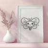 Beautiful Butterfly Digital Art - Free PNG Download