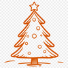 Christmas Tree In PNG Format - Free Digital Download, Commercial Use