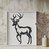 Stunning Deer Stencil