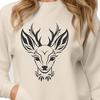 Ornate Deer - Laser Engraver PNG