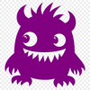 Beautiful Monster In SVG - For Free Download, Commercial Use