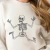 Artistic Skeleton In SVG, PNG, PDF And DXF File Formats - Free