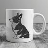 Sitting Welsh Corgi PDFs - Free Commercial Use