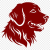 Artistic Golden Retriever In DXF - Free Digital Download