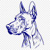 Stunning Dog Decal - Free SVG