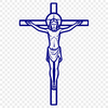 Artistic Jesus PNG