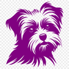 Stunning Morkie In DXF - For Free Download, Commercial Use