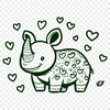 Safari Animal Printable Image In PNG & SVG - Free Digital Download