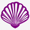 Free Seashell Stencil - Free PNG