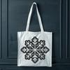 Snowflake Stencil In SVG, PNG, PDF And DXF File Formats