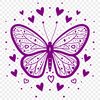 Butterfly In DXF Format - Free Digital Download, Commercial Use