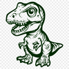 Free Beautiful T Rex Vector Art