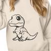 Cute T Rex Drawing