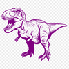 Beautiful Dino Artwork - Free SVG