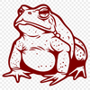 Free Toad SVG, PNG, PDF And DXF Files