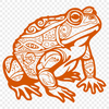 Ornate Toad SVG