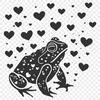 Artistic Toad Printable Image In PDF For Free Download