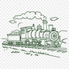 Free Free Train Printable Image