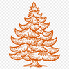 Beautiful Tree In SVG & DXF