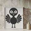 Artistic Turkey In SVG & PNG