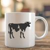 Beautiful Cow In DXF - For Free Download, Commercial Use