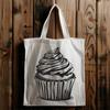 Artistic Cupcake - Laser Cutter PNG